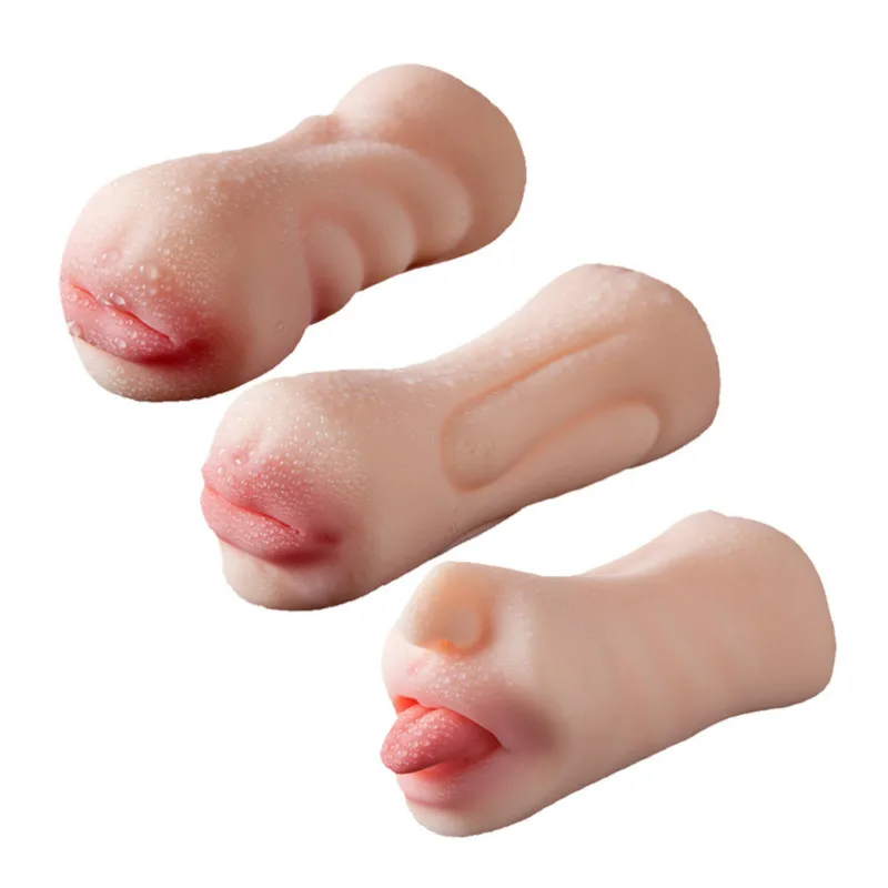 4D Реалистичная Глубокая глотка Мужской мастурбатор силиконовые секс-игрушки для