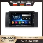 Автомобильный радиоплеер для BMW 5 E39 E53 X5 1995-2001 2002-2006 wifi bluetooth android 2 din автомобильное стерео аудио gps в наличии за рубежом