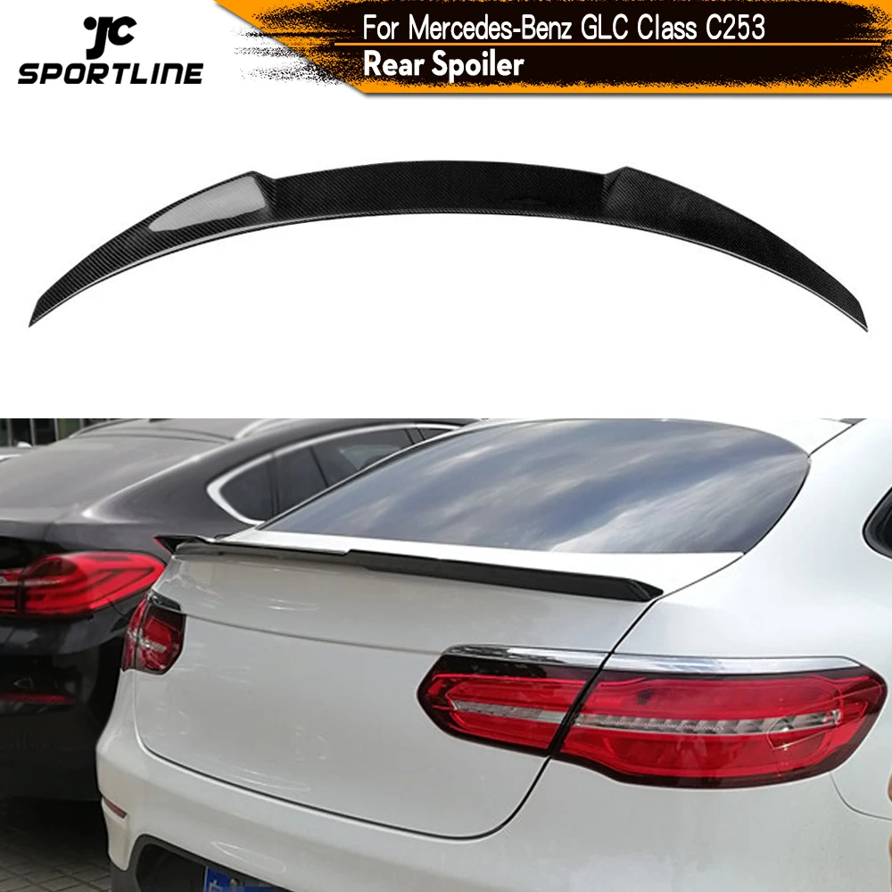 Спойлер багажника из углеродного волокна для Mercedes Benz класса GLC W253 COUPE Sport GLC43 AMG 2016