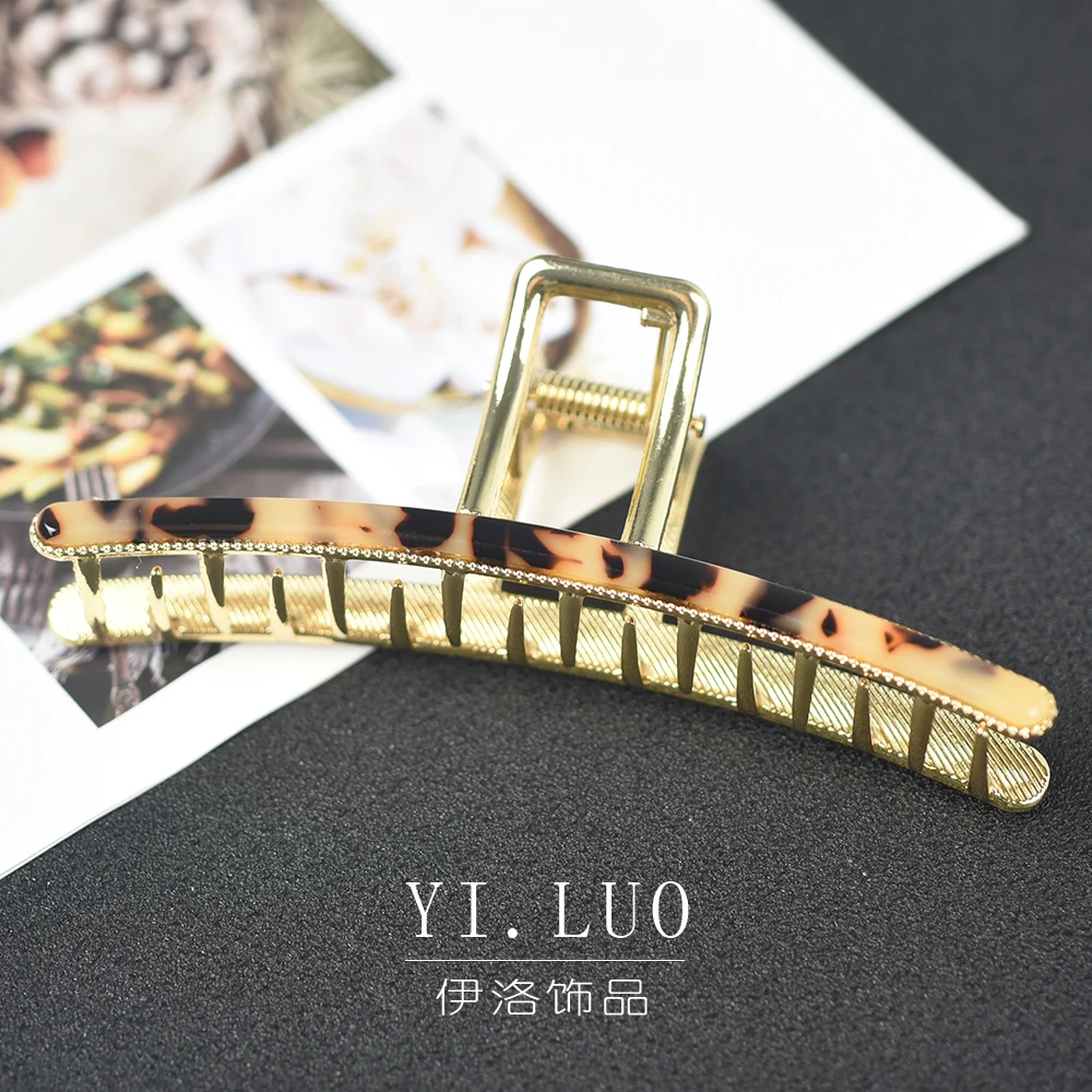 

Women Headwear Cute Hair Clips For Girls Vintage Hair CLaw Metal Clamp Fashion Hair Accessories For Women