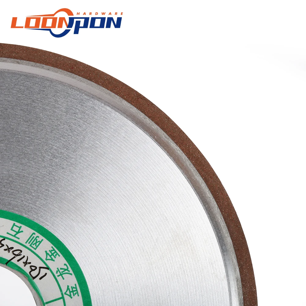 

150x32x16x4mm Diamond Grinding Wheel Resin Bond Flat Grinder Disc Power Abrasive Tool for Milling Cutter Sharpener Tool 180#