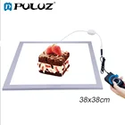 Осветительный приглушаемый светильник Puluz, 1200 лм, задняя лампа без тени, аксессуары для студии, светильник ный ящик для фотографий, софтбокс для фотографий