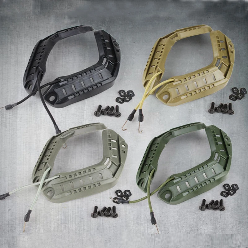 Тактический направляющий шлем рельсовое крепление быстрый рельсовый адаптер