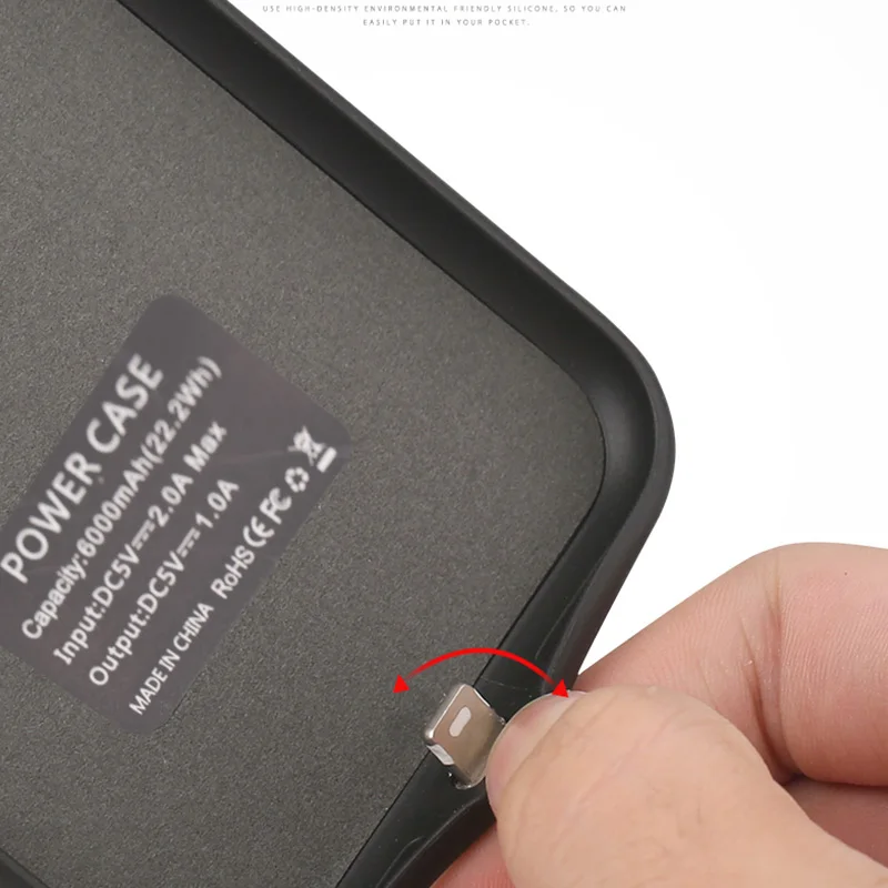 Зарядное устройство чехол для iPhone 11 Pro MAx Внешний Аккумулятор Чехол Bateria