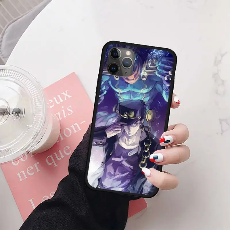 

JoJo's Bizarre Adventure JoJo Phone Cases for iPhone 11 12 mini pro XS MAX 8 7 6 6S Plus X 5S SE 2020 XR