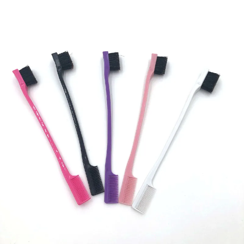 Random-1pc Градиентный цвет Pro 14 шт. кисти для макияжа Pincel Maquiagem Набор Косметическая Пудра основа для макияжа Тени для век подводка для глаз макияж кисти инструмент - Handle Color: Random-1pc