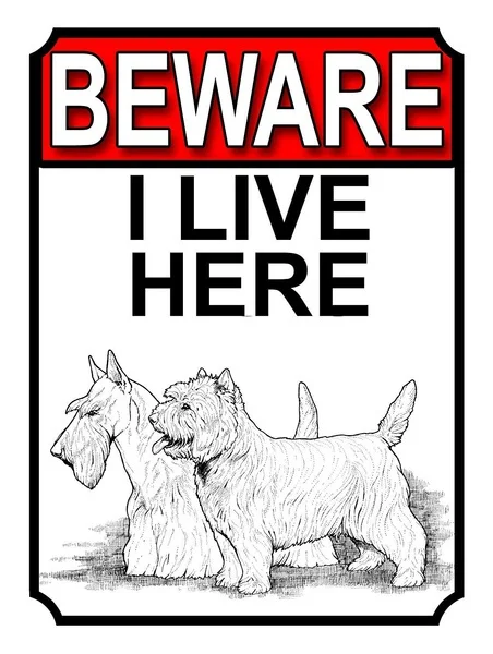 

Beware I Live Here Retro tin sign nostalgic ornament metal poster garage art deco bar cafe shop