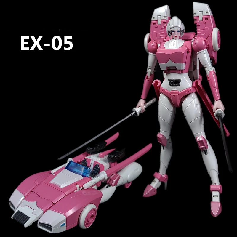 Зет Transoformation G1 EX05 EX 05 жемчужный Краски розовый Arcee МП соотношение фигурку робот