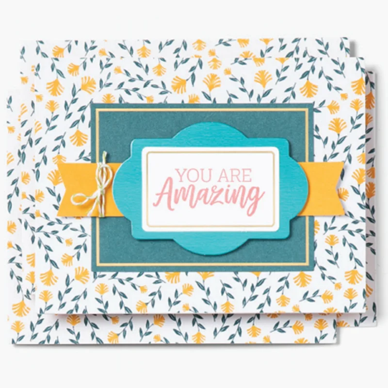 

YOU ARE AMAZING Metal Cutting Dies And Clear Stamp Stencils for DIY Scrapbooking Album Photo Embossing New Cutting Dies For 2021