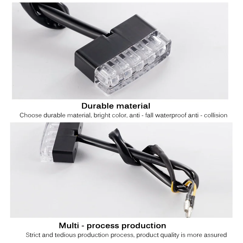 

Universal Motorcycle 12V 2W Retro Rear Taillight Rear Brake Light Assembly Rear License Plate Light braking light