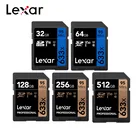 SD-карта Lexar 633x, для видеокамеры 1080p 3D 4K, U1, SDHC 64 ГБ, 128 ГБ, 256 ГБ, 512 ГБ, U3, класс 10