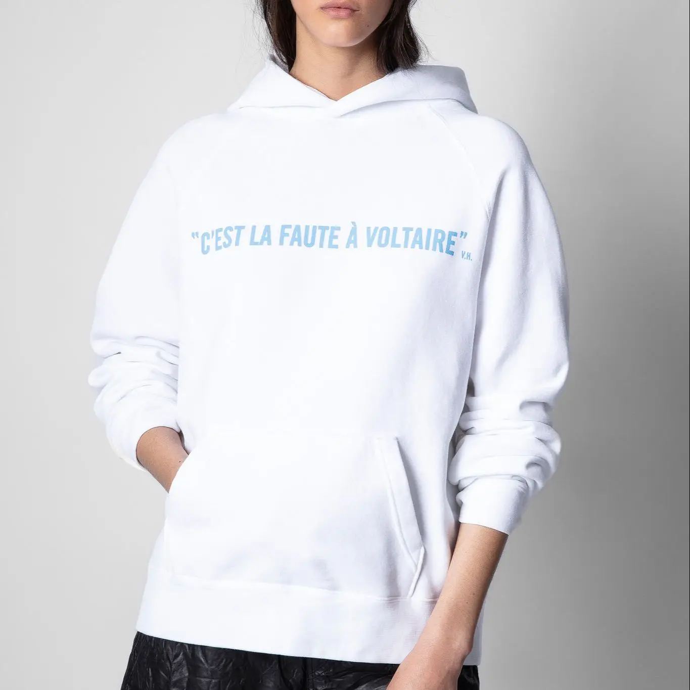 

Women's Hooded Sweatshirts Portrait Letter Logo Printed Long Sleeve Loose Tops 2021 Autumn Female Casual Hoodie
