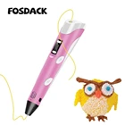 Популярная модернизированная 3d-ручка, детская ручка для рисования сделай сам, ручка для 3d-печати с поддержкой ABS PLA нити 1,75 мм с ЖК-дисплеем, детский подарок на день рождения