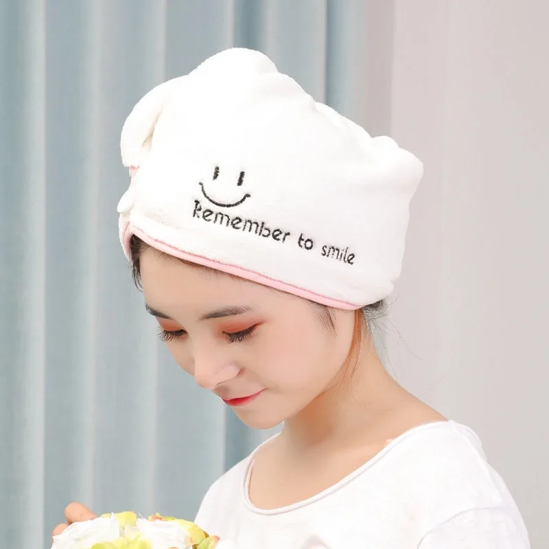 

Rapided Drying Hair Towel Quick Dry Hair Hat Wrapped Super Absorbent Quick-drying Towel Bathing Cap Household Daily Necessities