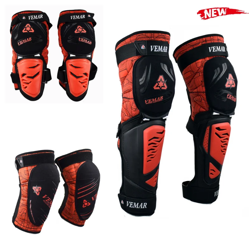 

Наколенники для мотокросса Vemar, защитные накладки для езды на мотоцикле и сноуборде, для взрослых