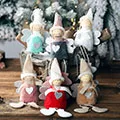 Рождественские украшения для дома Подвески navidad Рождественские елочные украшения Висячие куклы Ремесло Декор Поставщик детский подарок sd206