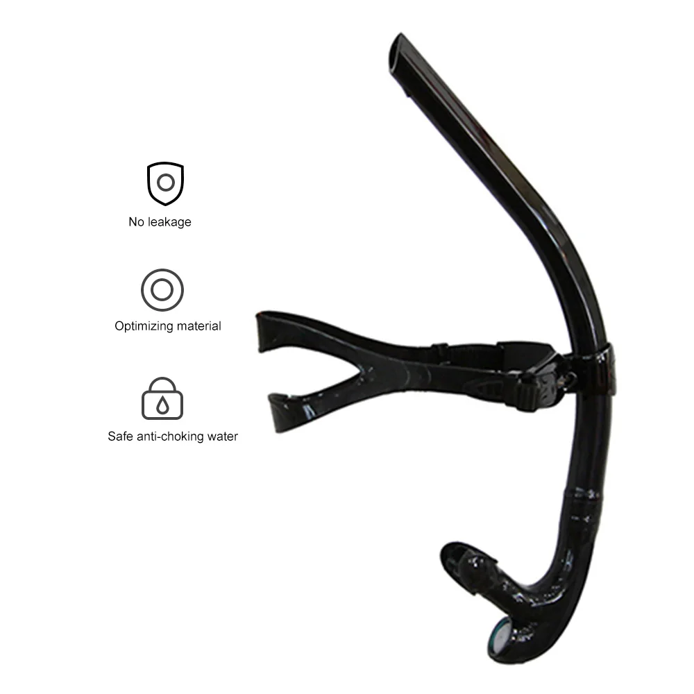 

Silicone Breathing Tube Front Anti-Choking Water Breathing Tube Swimming Training Snorkeling Special Equipment Water Sport