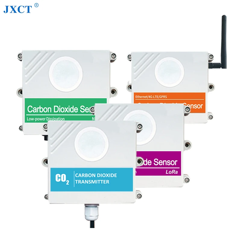 

CO2 Factory Detect Sensor Digital Meter Gas Detection Environment Professional Air Sensor Ethernet