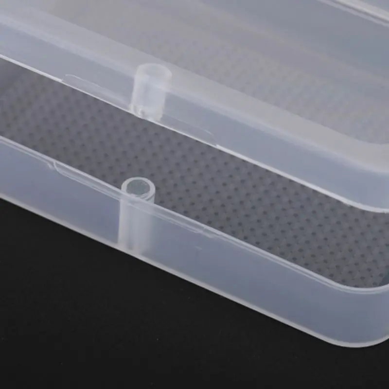 

2pcs Transparent Card Holders Plastic Box Poker Card Storage Box Element Packing