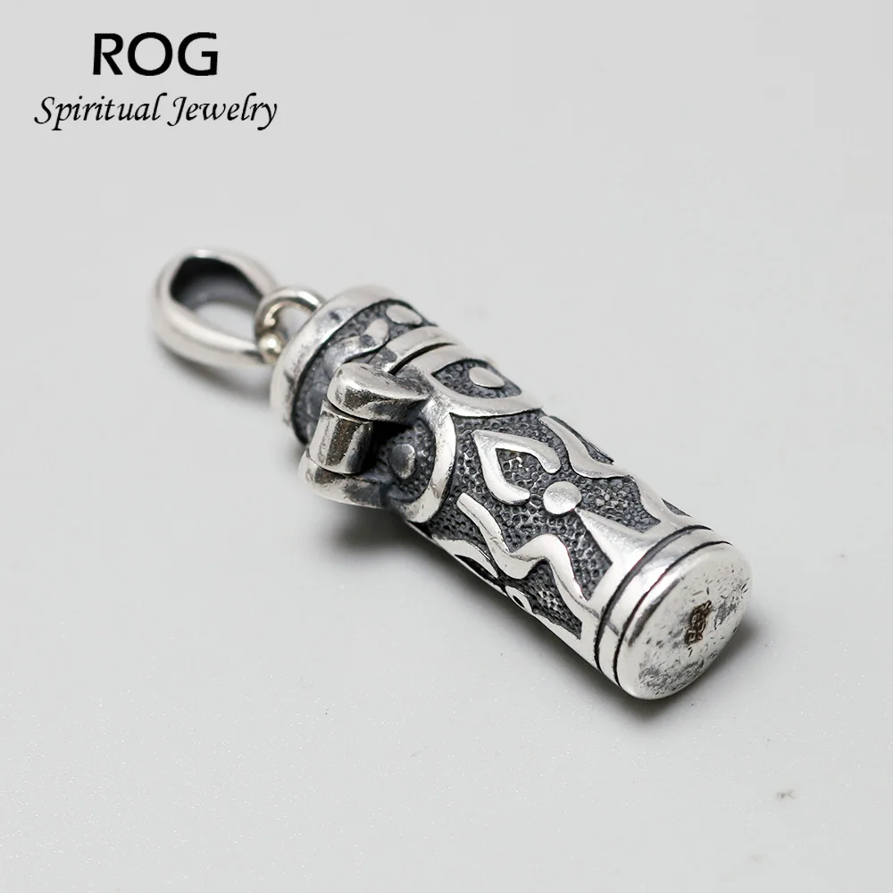 Подлинная Подвеска из стерлингового серебра 925 пробы опалубка Shurangama мантра