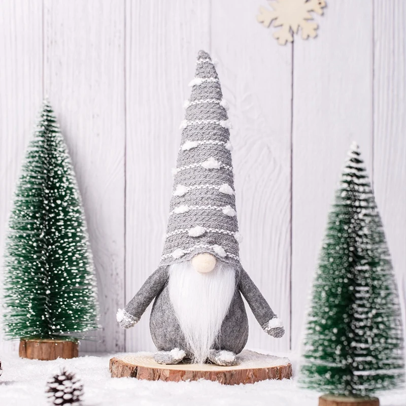 Рождественское украшение кукла без лица скандинавский ветер эльф карликовый дом