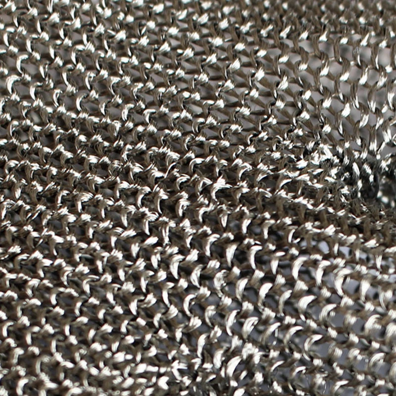 Перчатки устойчевые срезу Нержавеющая сталь проволочная металлическая сетка