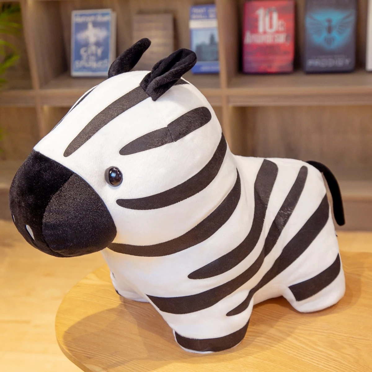 

45/55cm Grassland Kawaii Striped Zebra Plush Toy Doll Baby Toy Room Cute Decoration Holiday Gift