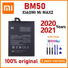 Xiao Mi New 100% Original BM50 5300mAh Battery For Xiaomi Mi Max 2 Max2 Mobile Phone Batteries Bateria With Gift Tools
