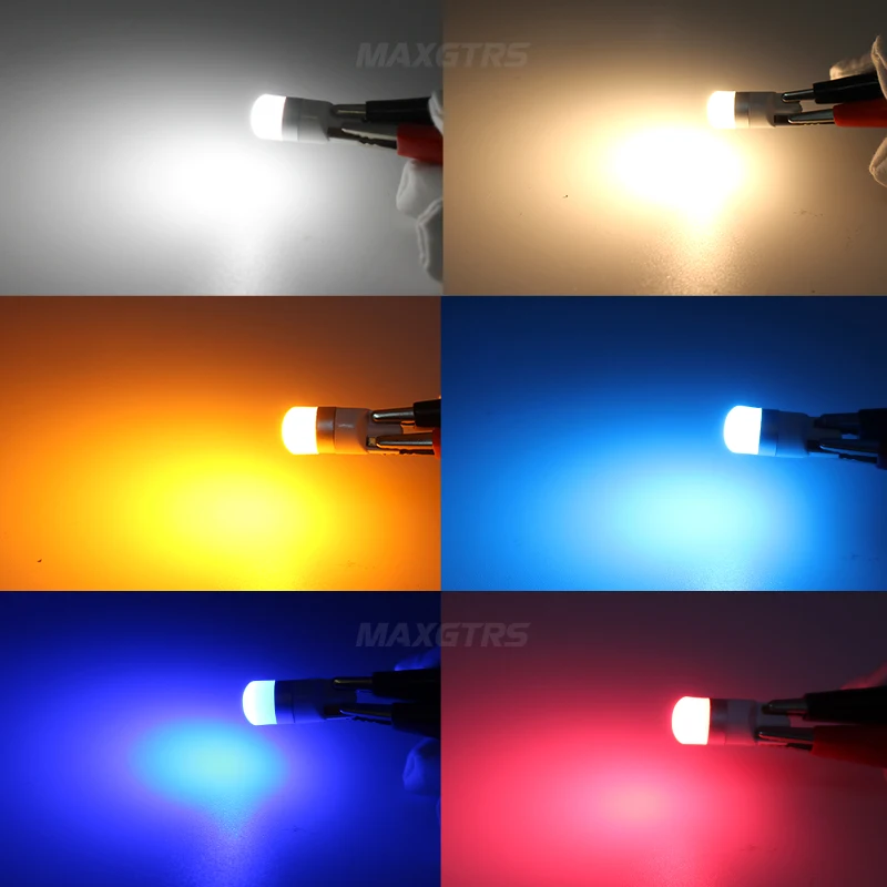 Светодиодная лампочка 10X T10 LED W5W Canbus 194 168 3030 DRL автомобильный боковой маркер ширина