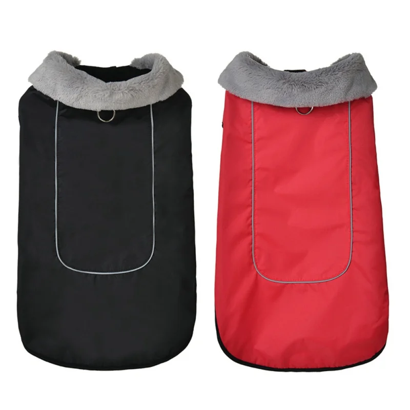 

Winter Dog Jacket Vest Warm Windproof Coat For Medium Large Dogs Golden Retriever Husky Clothing Waterproof Pet Coat