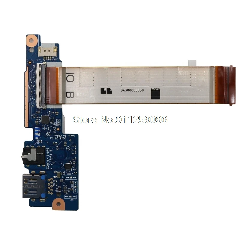 Плата IO для ноутбука Lenovo для Ideapad Yoga 700-14ISK 80QD 5C50K61110 DA3000ES30 NS-A602 BYG43 с кабелем Новинка