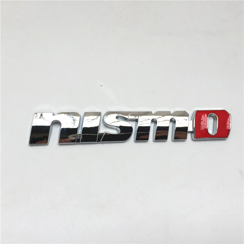 3D Metal Auto Car Nismo Badge Decal Silver/Black For Teana TIIDA QASHQAI SYLPHY SUNNY styling Emblem Sticker | Автомобили и