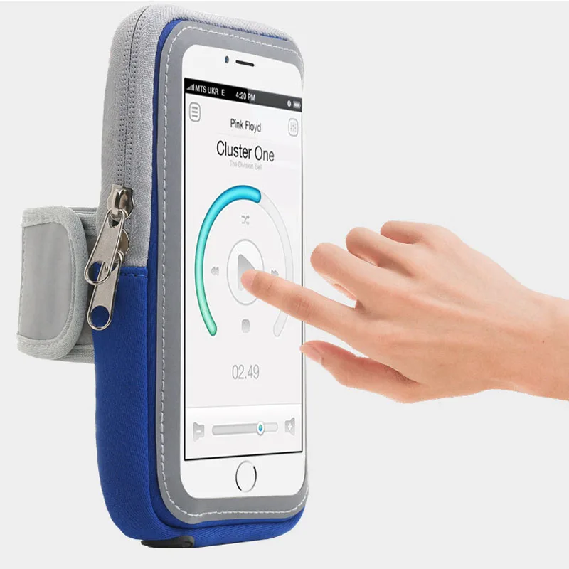 Спортивная водонепроницаемая повязка на руку для мобильных телефонов держатель