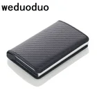 Мужской мини-кошелек, из нержавеющей стали, металлический корпус для карт