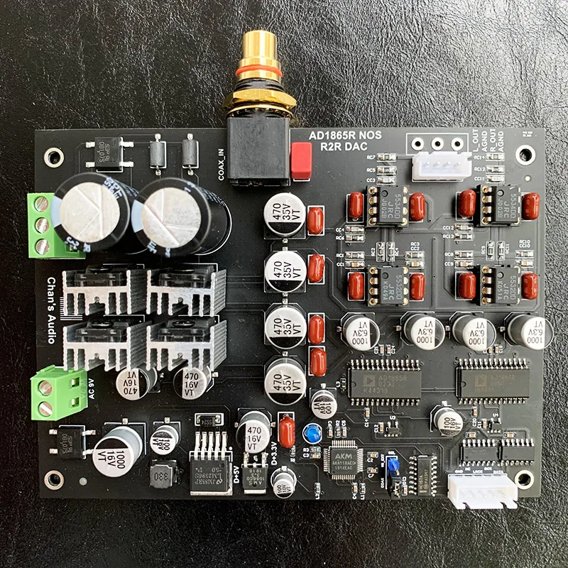 AD1865R AD1865 DAC виниловый декодер платы NOS Parallel R2R коаксиальный вход AK4118 поддержка 24