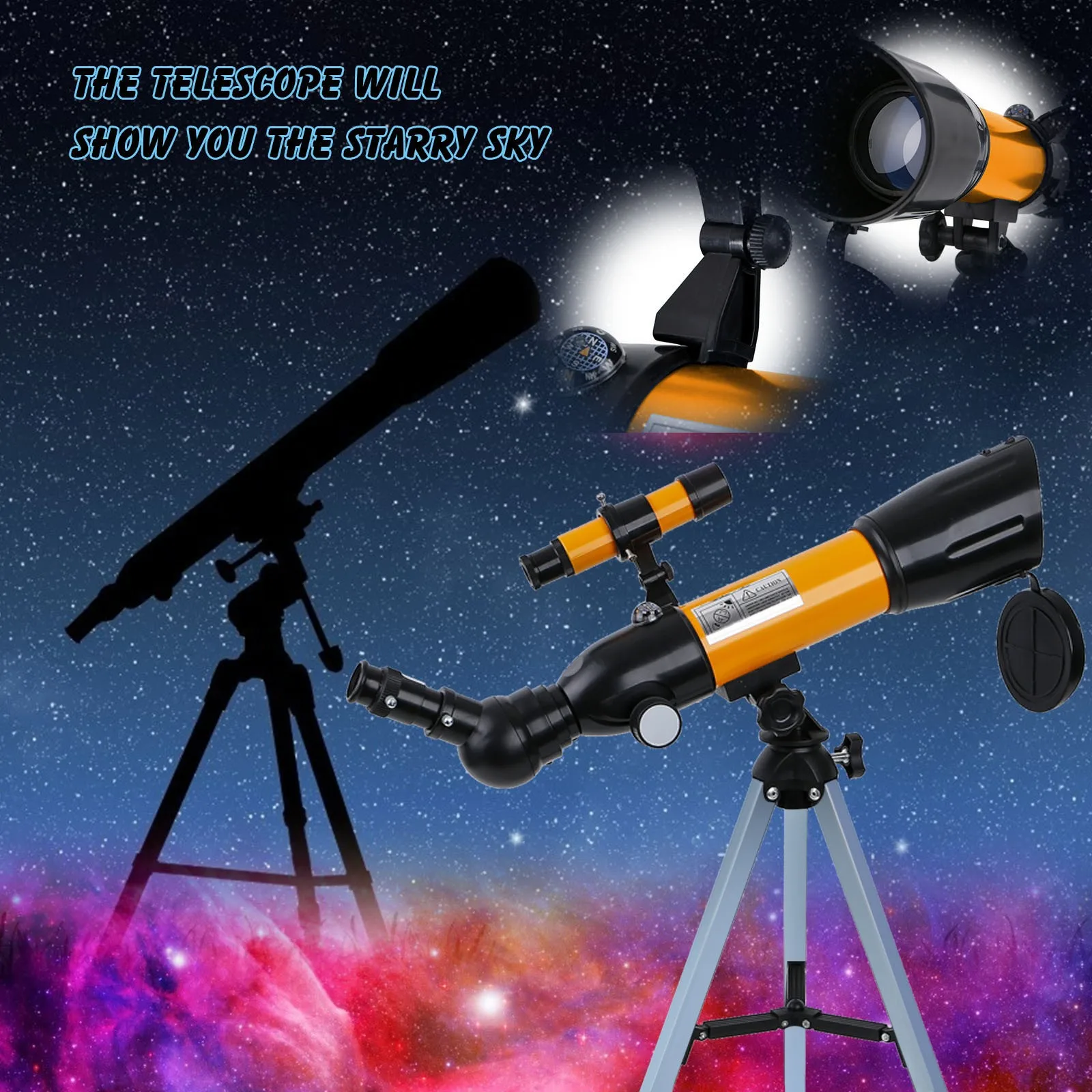 

Hot-selling Entry Astronomical Telescope High-quality Professional Stargazing High-definition High-power Monocular Telescope