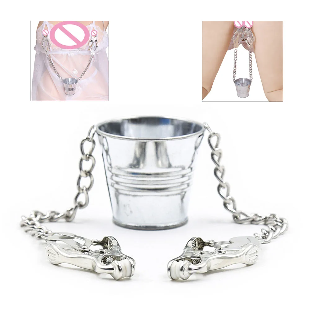 Зажим для груди Bdsm Labia Регулируемый Вес экзотические аксессуары | Красота и