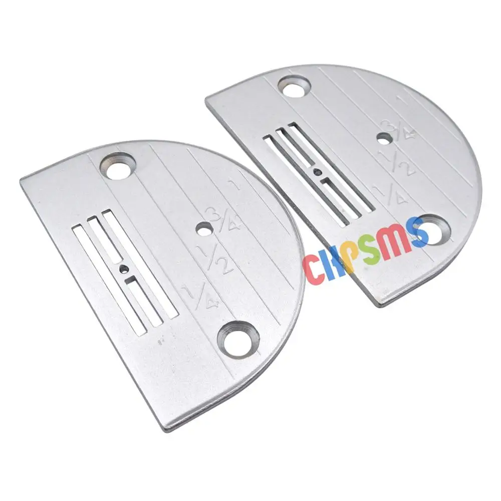 

2 PCS #52032LGW NEEDLE THROAT PLATE Fit For Singer 31 class 31-15 44 95 class 96 class 196K 241 class +