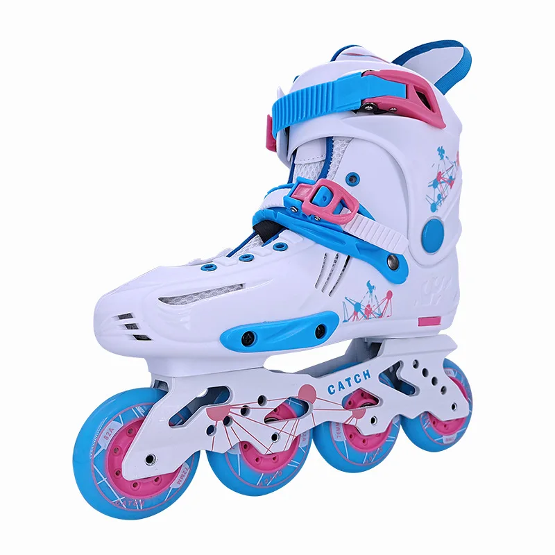 

Inline Roller Skates Breathable Ajustable Professional Adult Skating Shoe Women Men Slide Free Cool Sneaker Size 35-44