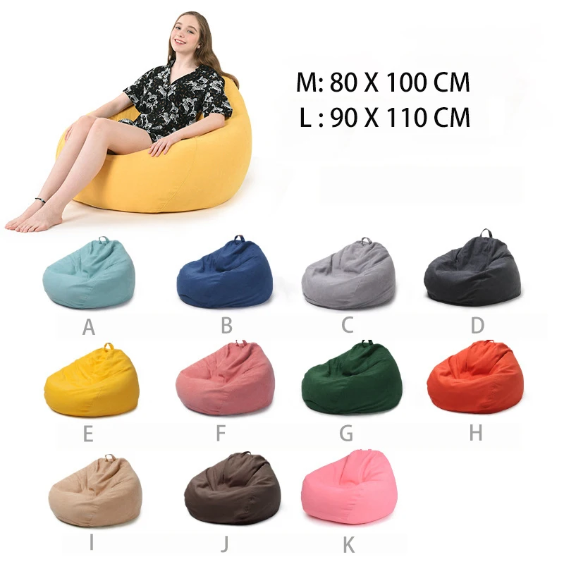 Большие маленькие чехлы для диванов стулья без наполнителя льняной ткани Кресло