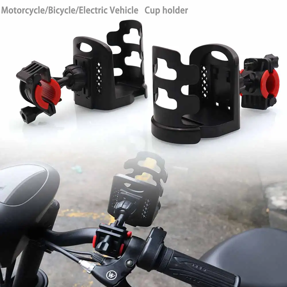 

Bike Water Bottle Holder 360 Degree Rotatable Adjustable Bicycle Handlebar Mount Cup Cage for Motorcycle Mountain Bike