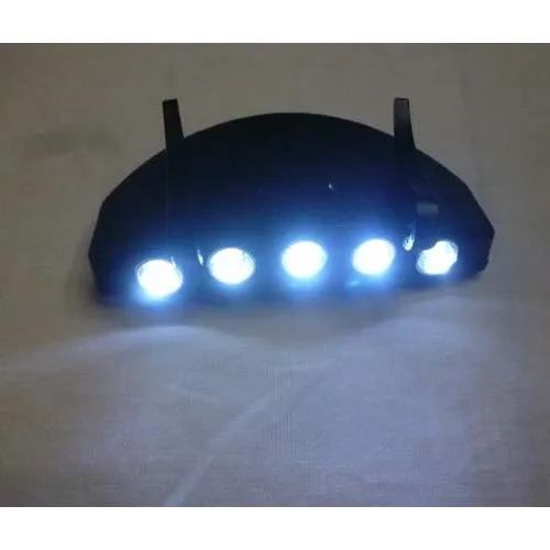 5 светодиодный светильник под козырьком головной убор налобный для охоты рыбалки