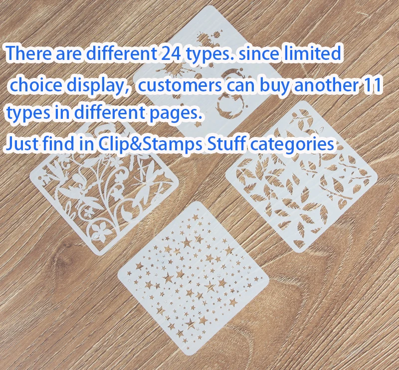 Выдалбливают трафареты для картин Пластик планировщик квадратный Форма