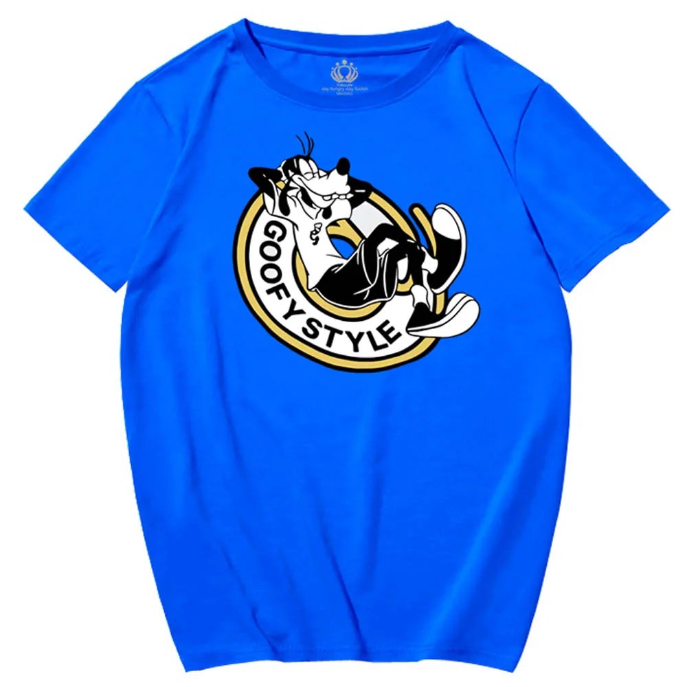 Модная шикарная женская футболка с мультипликационным принтом Goofy Dog 10