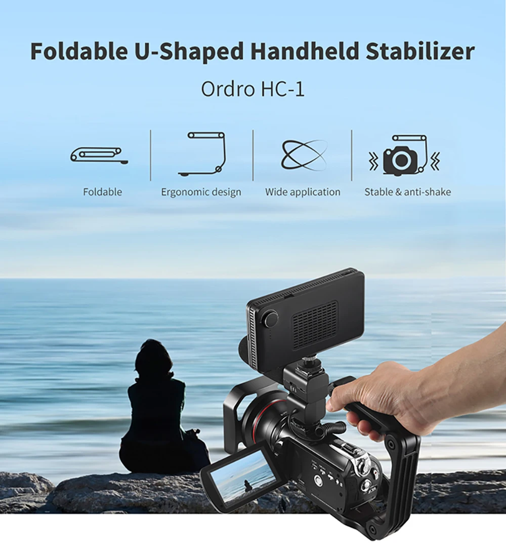 Видео Камера видеокамеры 4k Ordro AC5 12x оптический зум Filmadora Full HD WI FI Camara De видео Vlog для