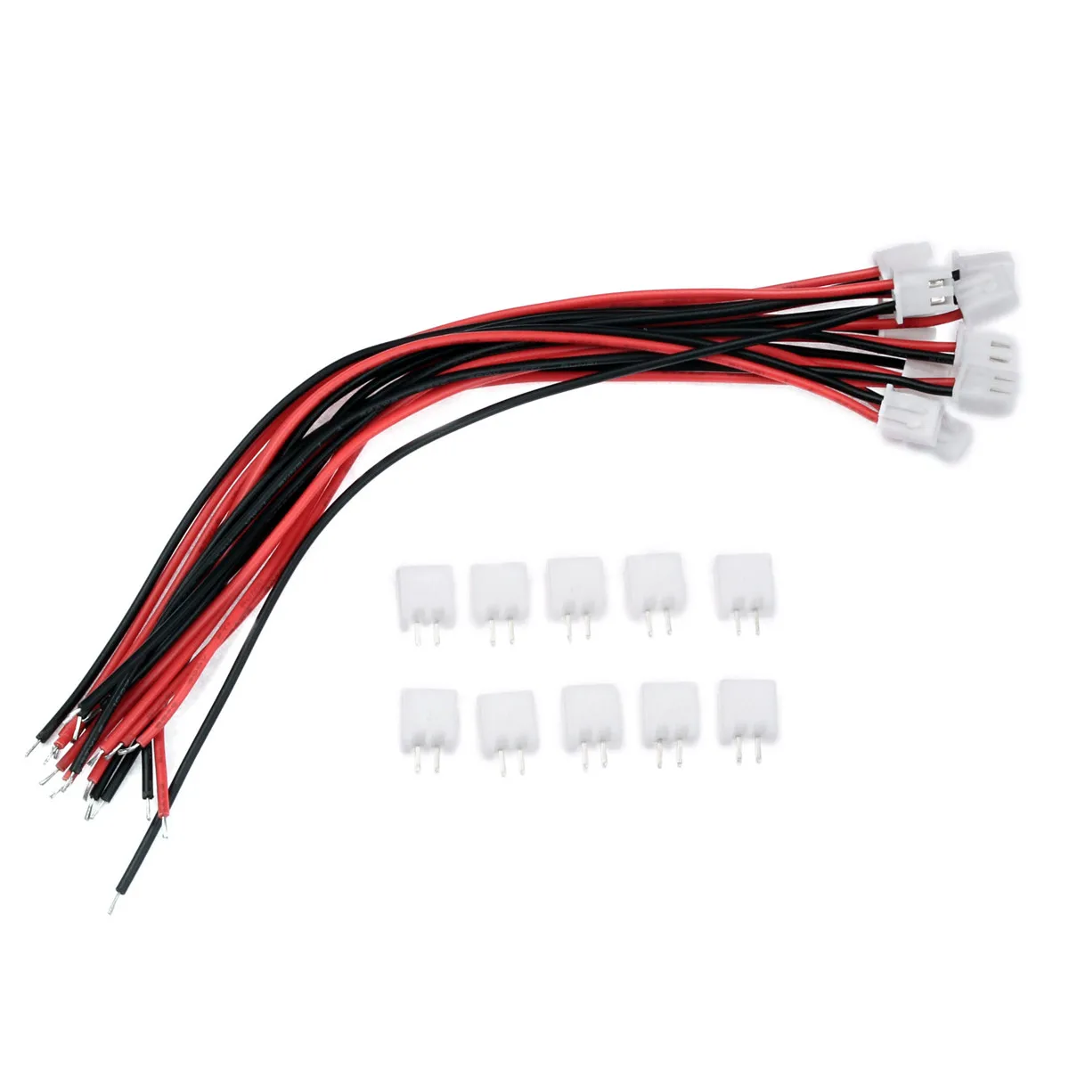 10 комплектов мини микро 2/3/4 Pin XH разъем 2 54 мм с 24AWG Провода кабели Dupont клеммы