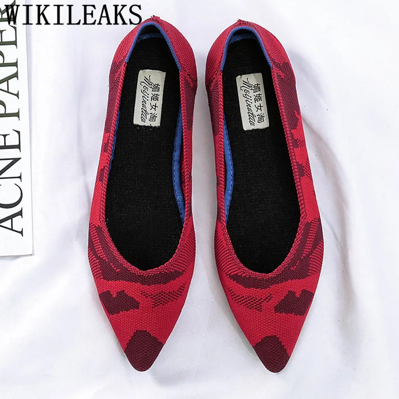 Женские туфли на плоской подошве с острым носком|Обувь без каблука| |