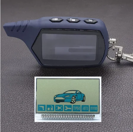 

A61 LCD Display Screen+Starline A61 case for Two way Car Alarm System Starline A61 lcd Remote Control Key Fob Keychain