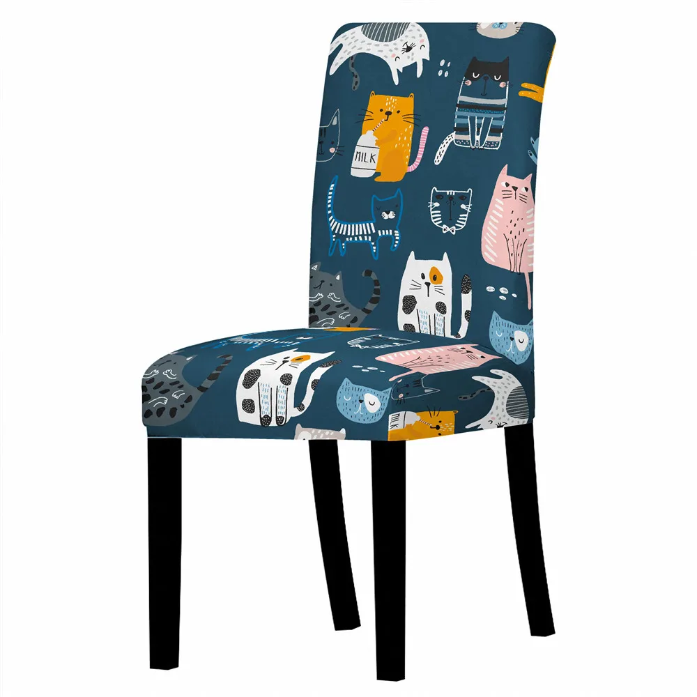 

Spandex Chair Cover Classic Chair Covers Seat Cover Pet Cat For Home Dining Room Weddings Hotel Party Banquet