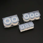 4 шт Смола 3D полый круглый шар кулон полимерные формы полый зыбучий песок Сфера плесень X4YA